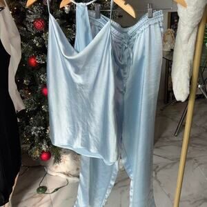 Large silk two piece set